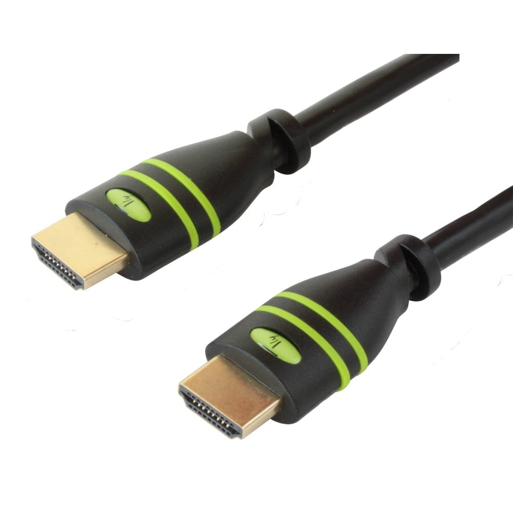 Cavo HDMI™ High Speed con Ethernet A/A M/M 4K 0,5 m Nero - TECHLY - ICOC HDMI-4-005-1