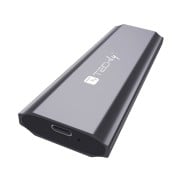 Box Esterno USB-C™ USB3.2 Gen2 NVMe/SATA M.2 SSD - TECHLY - I-CASE USB31C-NVME2