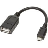 Cavo USB 2.0 OTG A Femmina / Micro B Maschio 0.2 m  - TECHLY - ICOC UOTG-194