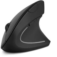 Mouse Verticale Ottico 1600dpi Ergonomico Wireless - TECHLY - IM 1200-VM-B