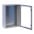 Armadio Rack 19" a muro 13U grigio IP65 porta vetro prof. 200mm - TECHLY PROFESSIONAL - I-CASE IP-1320GV-1